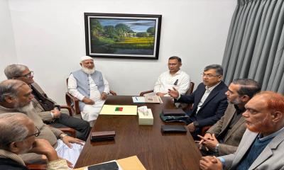 তারেক রহমানের সঙ্গে জামায়াত আমিরের সাক্ষাৎ