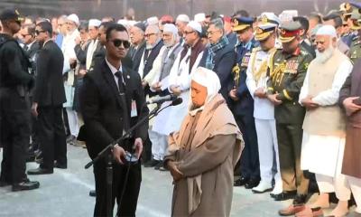 জনসমুদ্রে বেগম খালেদা জিয়ার জানাজা অনুষ্ঠিত